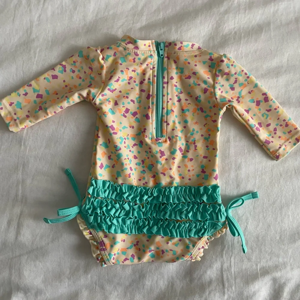 Baby Girl Bundle - Swaddle, Pjs, RashGuard & Romper